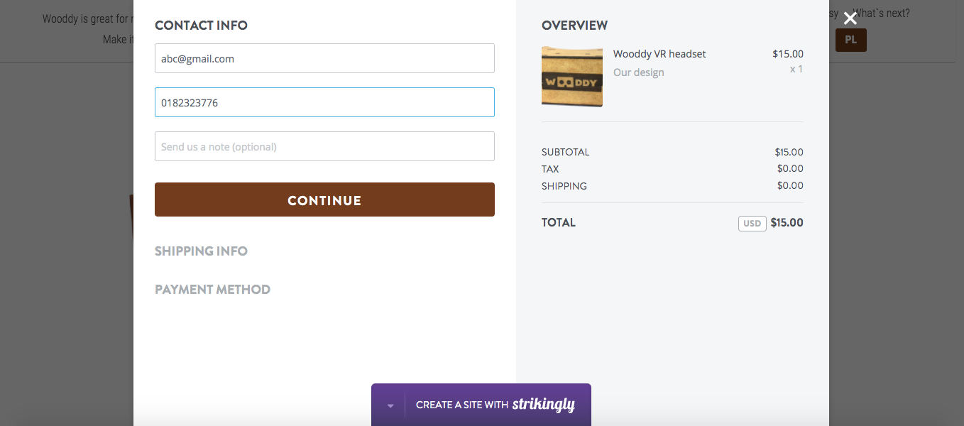 user's shopping cart on a website user's shopping cart on a website